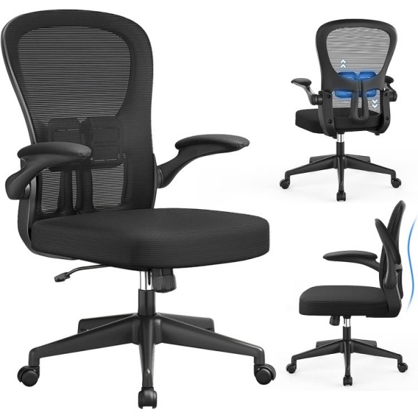 YONISEE Office Chair, Ergonomic Desk Chair with Lumbar Support,Adjustable Headrest & Armrest,Home Office Desk Chairs